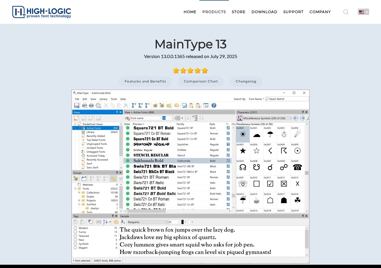 MainType screenshot 1